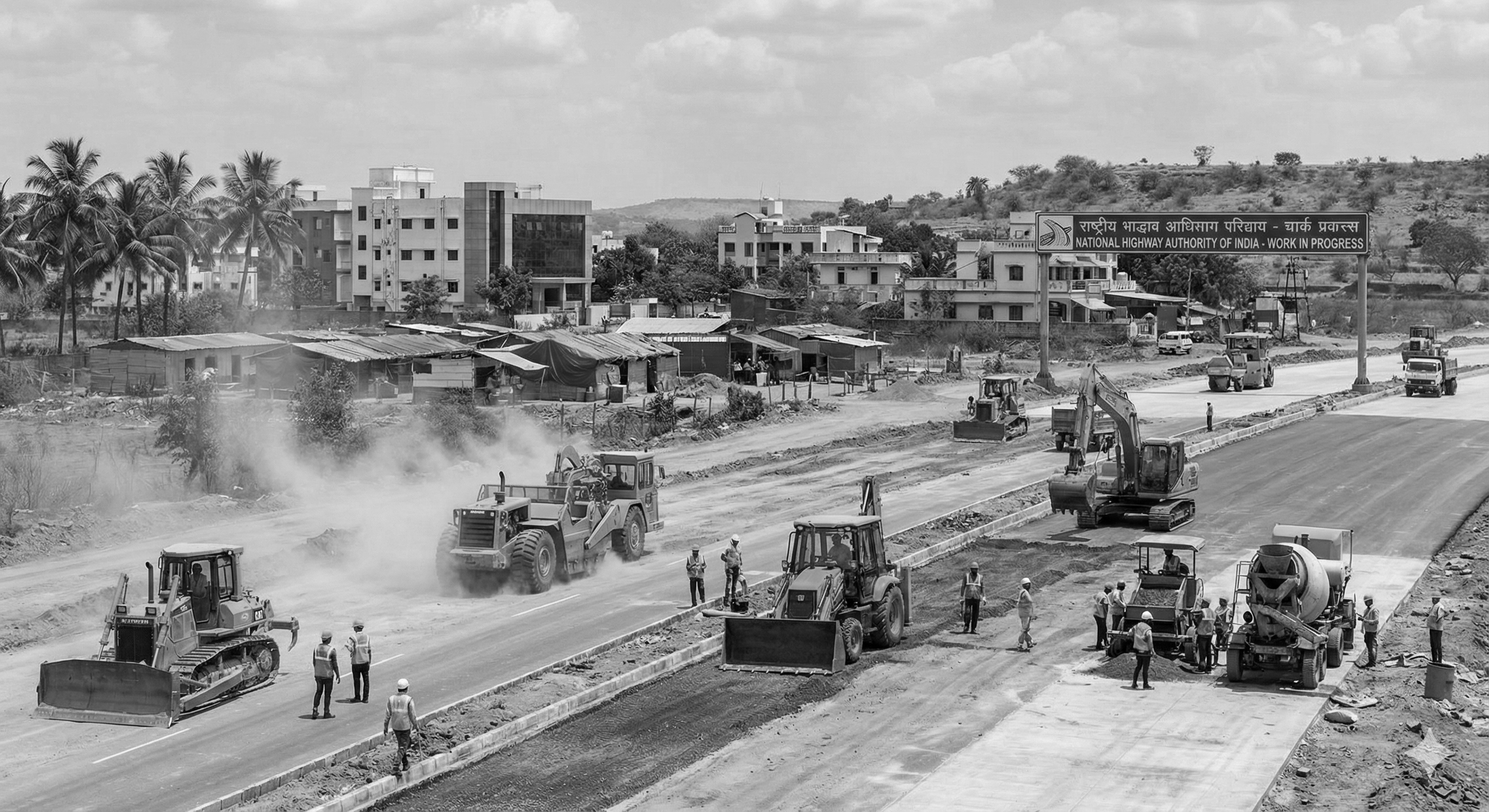 Tierra Contracting warehouse operations with forklift and logistics